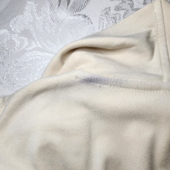 Ruby Ribbon Cream Suedette Crop Jacket #1555 - Picture 11 of 11